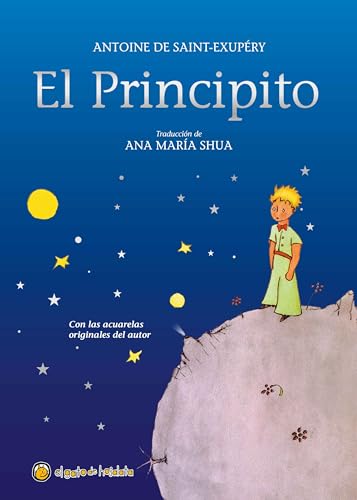 Libro EL PRINCIPITO TAPA DURA AZUL de ANTOINE DE SAINT -EXUPERY