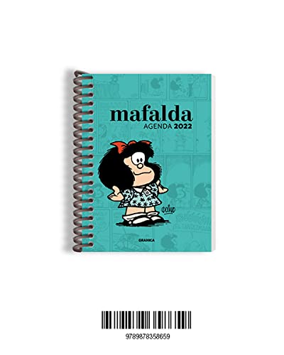 Libro AGENDA  DIA MAFALDA 2022 de QUINO