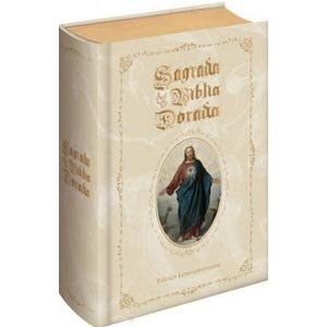 Libro SAGRADA BIBLIA DORADA de VARIOS